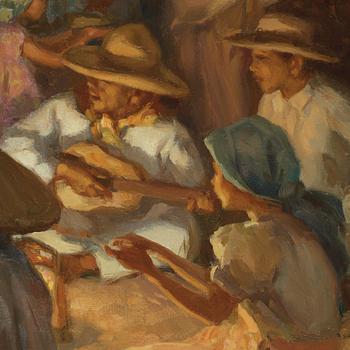 Fernando Cueto Amorsolo, Pandanggo sa Ilaw (Fandango med ljus).