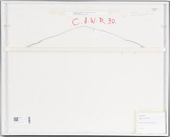 PETER WEISS, mixed media on paper, signed and dated 46.