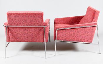 SOFFA samt 2 FÅTÖLJER, Fritz Hansen, Danmark, 1960-tal.