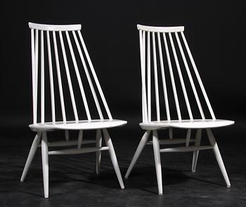 STOLAR, ett par "Mademoiselle" Ilmari Tapiovaara, Edsbyverken 1961. Brännmärkta.