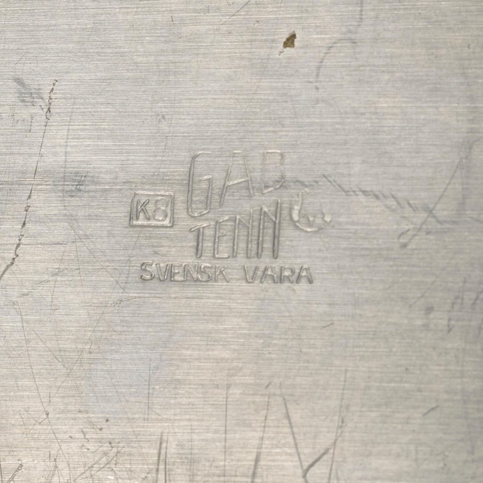 Ask, tin, functionalism, GAB, Stockholm, 1936.