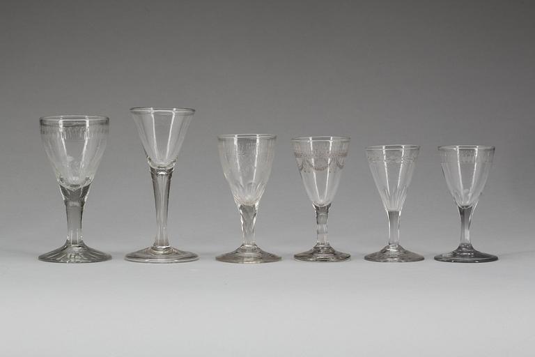 PARTI GLAS, 12 st. 1800-tal.