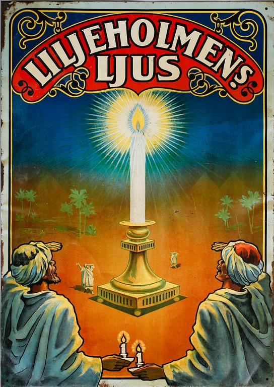 SKYLTAR, 2 st, plåt, 1900-talets första hälft.