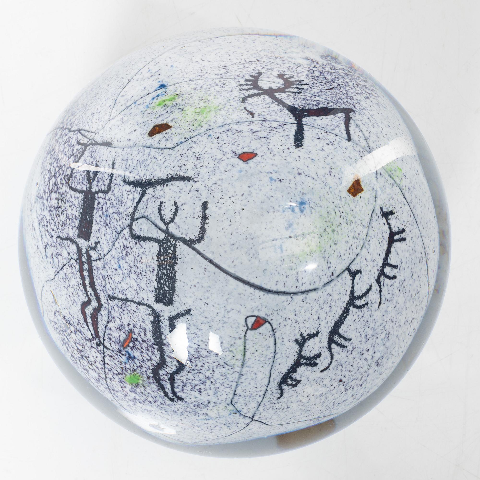 Sven-Åke Carlsson, a glass sculpture, Transjö.