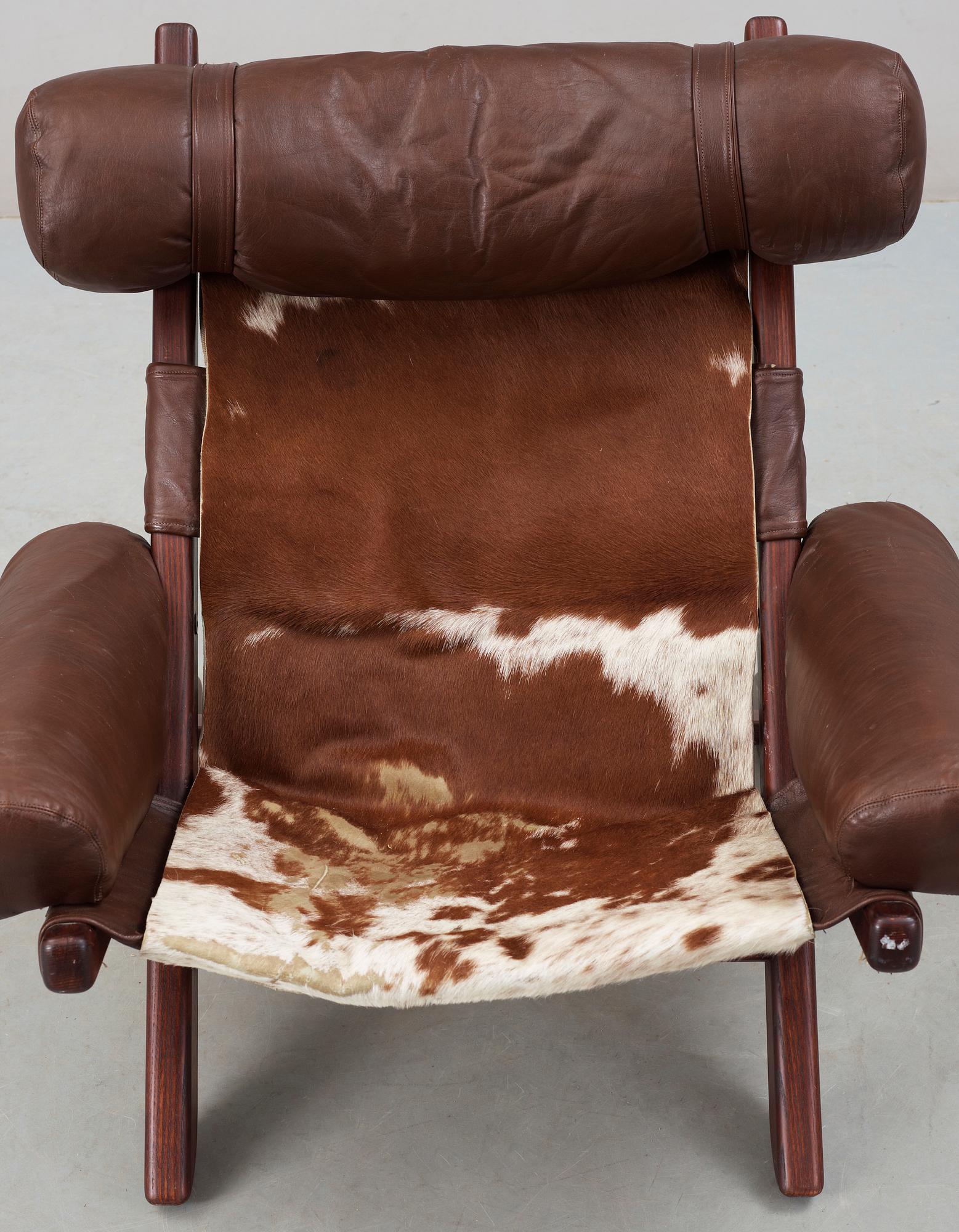 FÅTÖLJ, troligen Arne Norell, 1900-talets andra hälft.