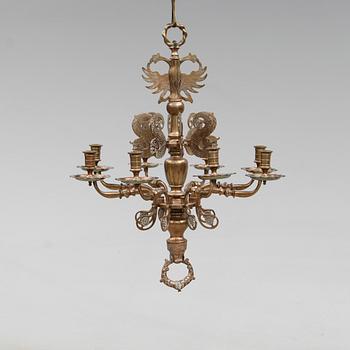TAKKRONA, barockstil, 1900-talets första hälft. Höjd ca 65 cm.
