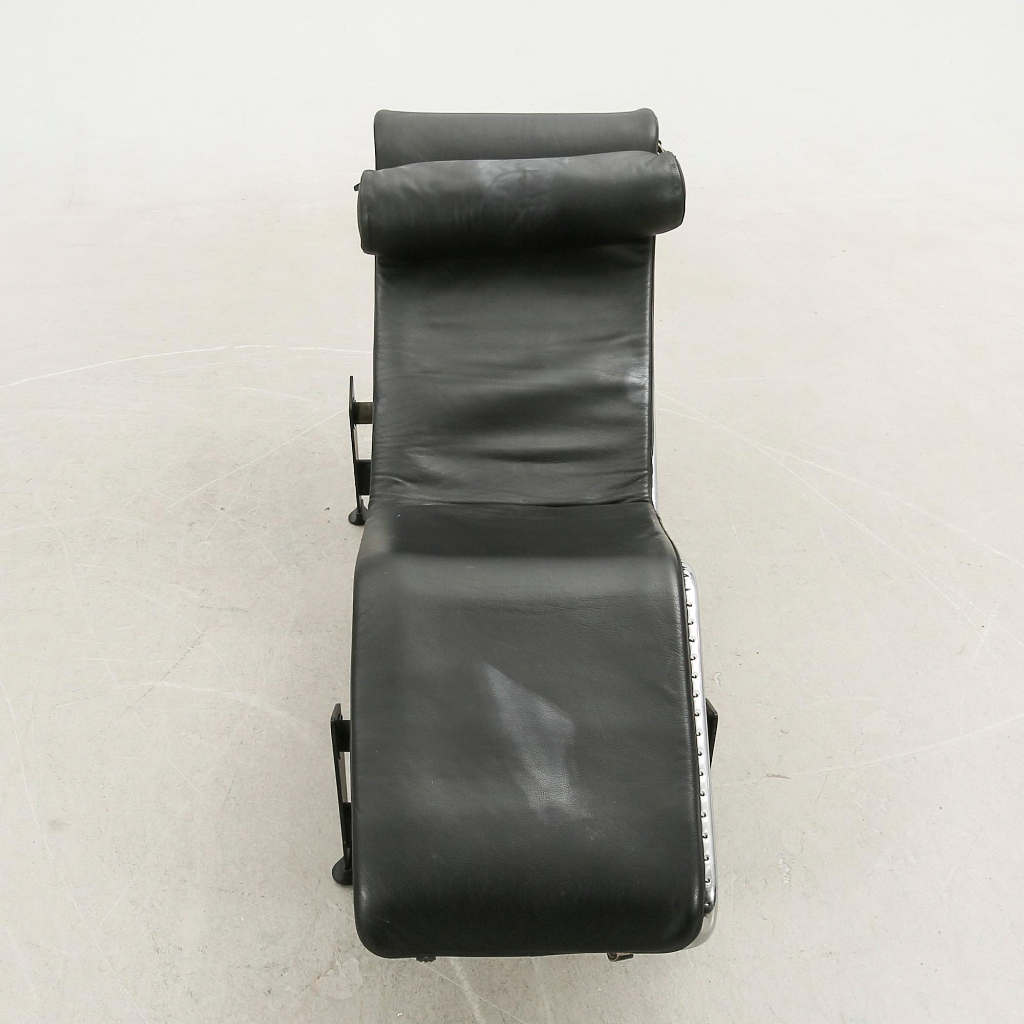 Charlotte Perriand, & Le Corbusier, lounge chair, "LC4", Cassina, Italy.