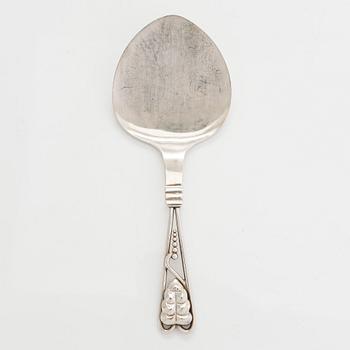 Georg Jensen, serveringsspade, silver, 1904-1908. Modell G.I. 71.