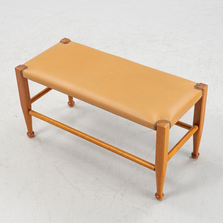 A model 2009 bench by Josef Frank for Firma Svenskt Tenn,