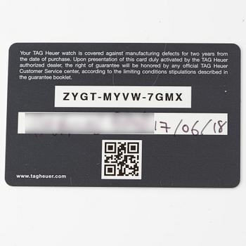 TAG Heuer, Carrera, Calibre 5 Automatic, wristwatch, 41 mm.