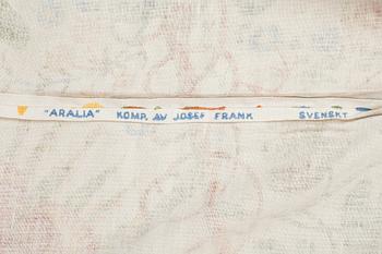 DRAPERIER, 3 våder (dubbla), "Aralia", Josef Frank, firma Svenskt Tenn, 1900-talets andra hälft.