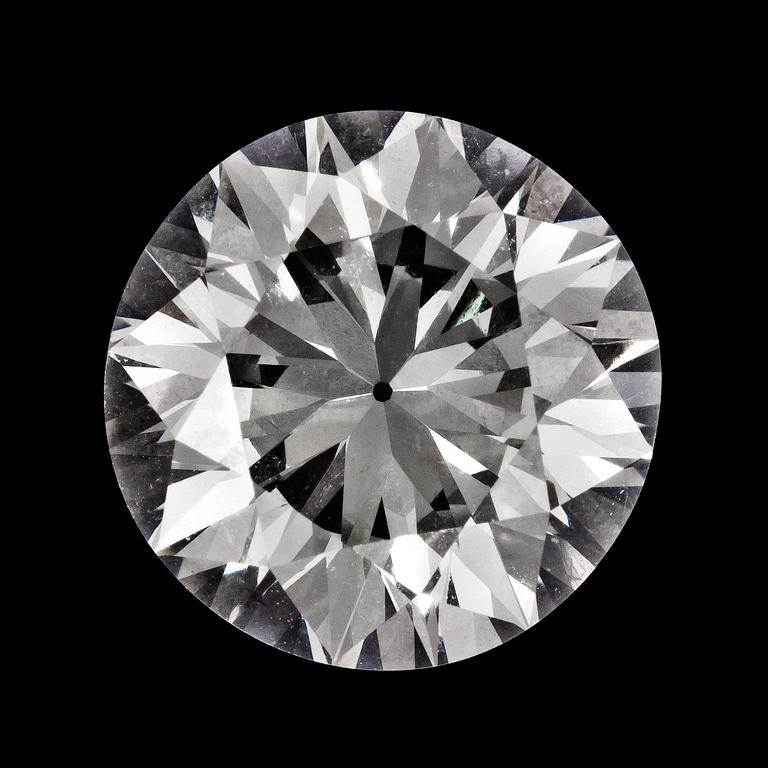 BRILLIANT CUT DIAMOND, loose. Weight 4.04 ct.