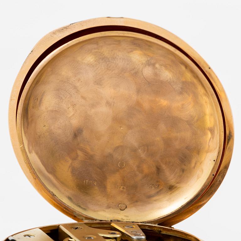 Halda, pocket watch, 49.5 mm.