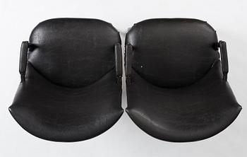 Gunnar Asplund, a pair of Swedish Grace chairs, Nordiska Kompaniet, Sweden ca 1924, from the cinema "Skandia-Teatern" Stockholm.