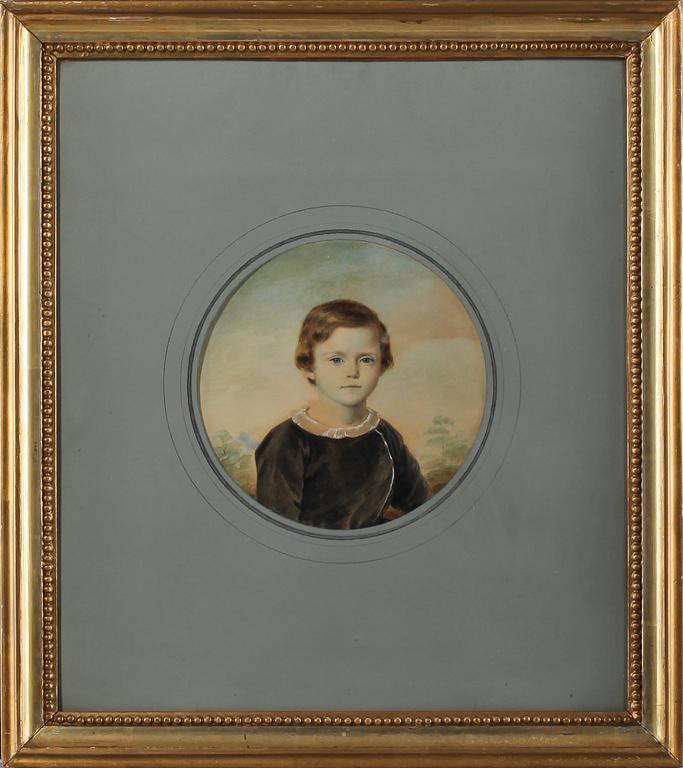 OKÄND KONSTNÄR, blandteknik, omkring 1900.