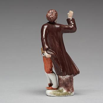 A Swedish Marieberg soft paste figure, 18th Century.