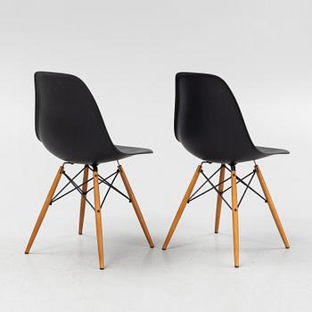 Charles & Ray Eames, stolar, ett par, "Plastic chair DSW", Charles & Ray Eames, Vitra, 2016.
