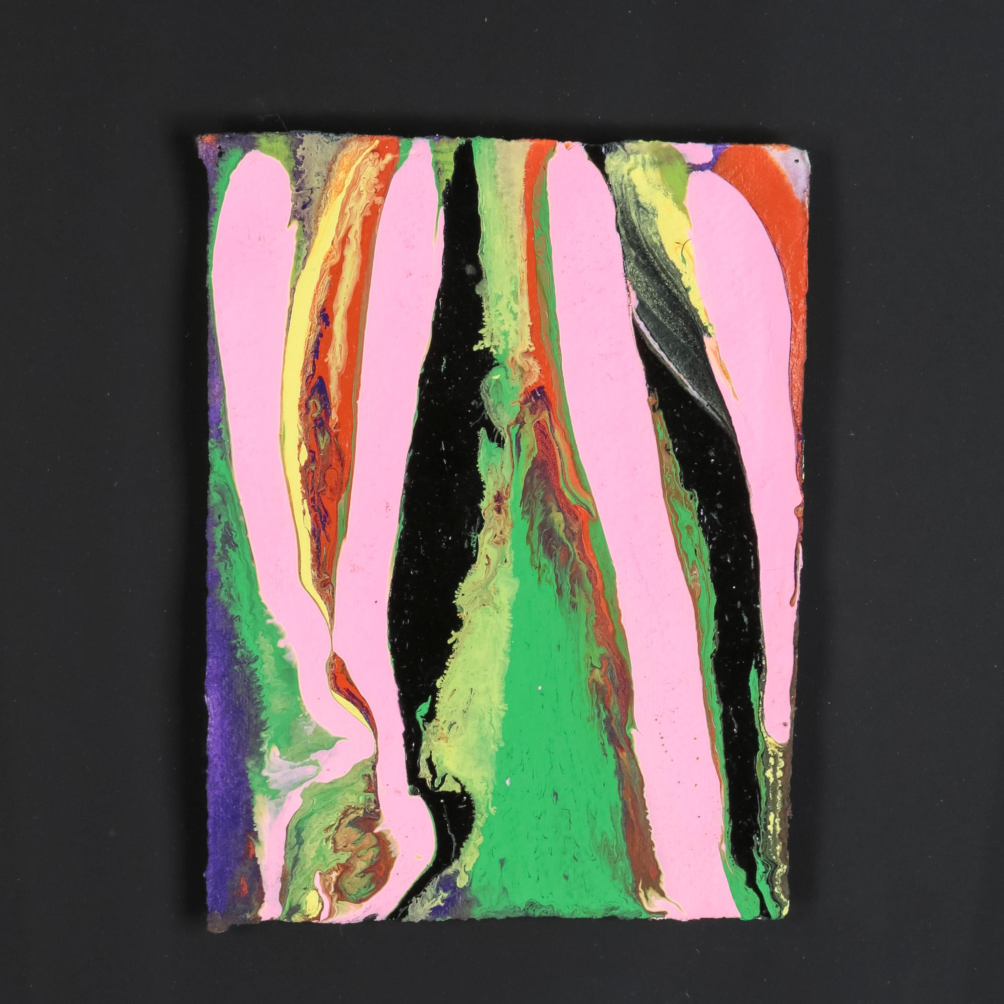 KATARINA NORLING, akryl på papper. Signerad och daterad 2003 a tergo.