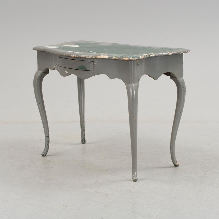A Swedish rococo writing table, late 1700s.