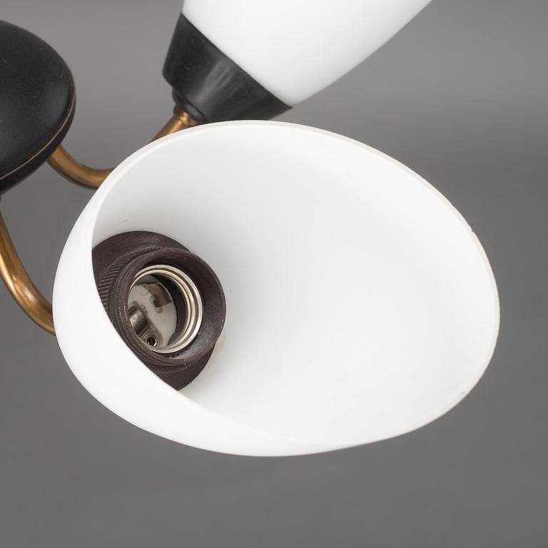 A Swedish mid20th century ceiling lamp.