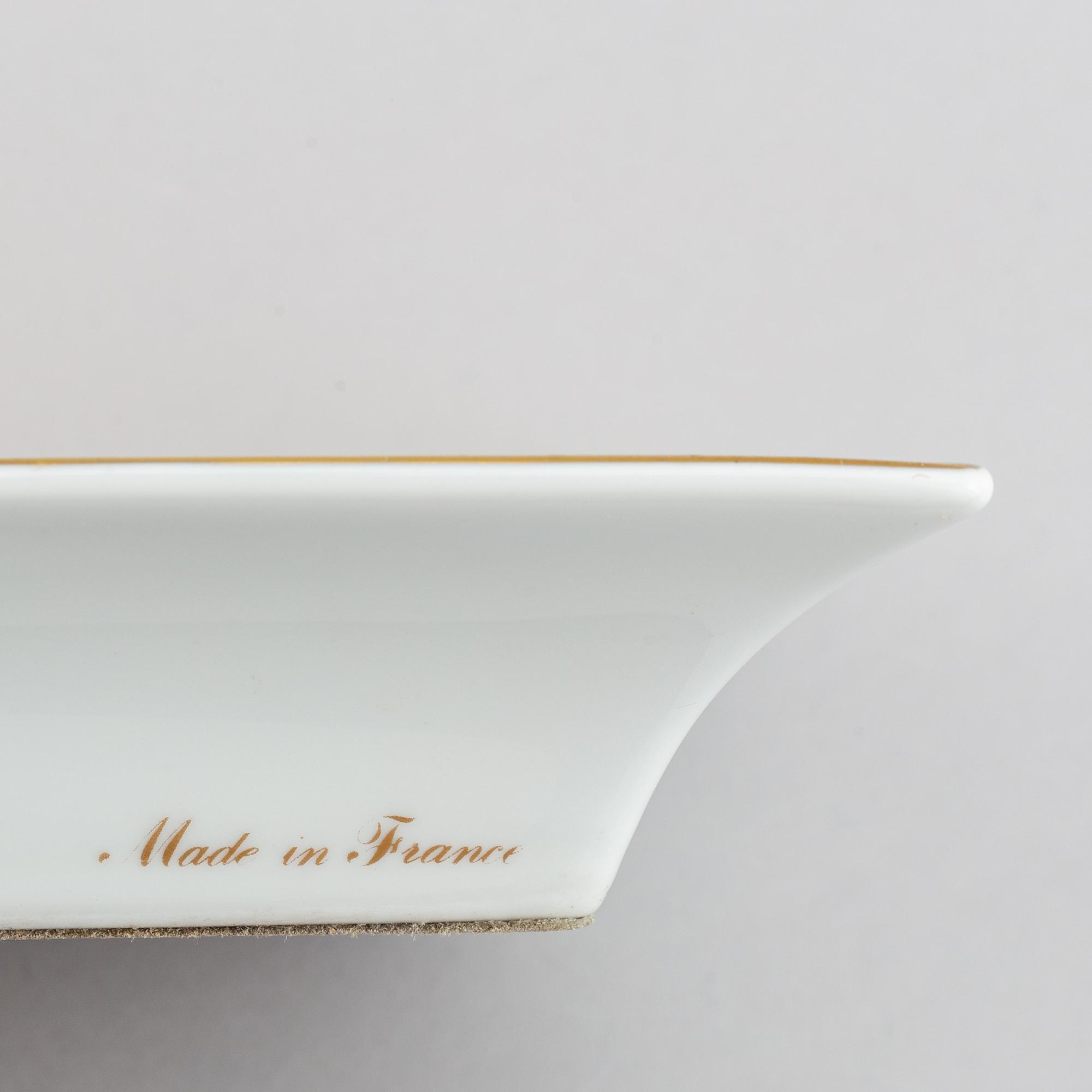 Hermès, askfat, porslin, Frankrike.
