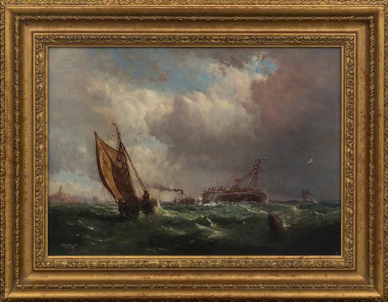 ARTHUR WILDE PARSONS, olja på duk, signerad o daterad 1873.