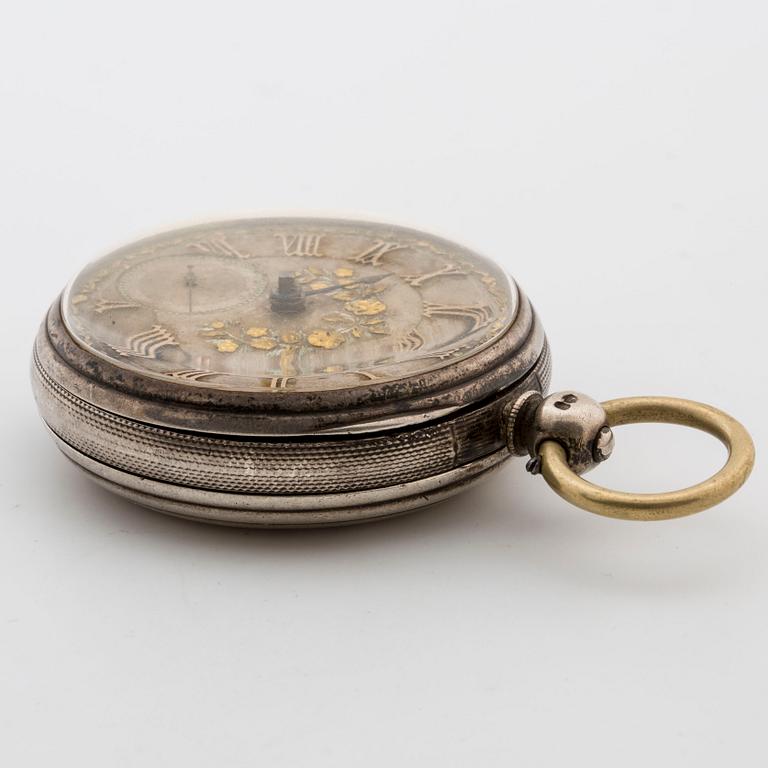 WILLIAM KNEESHAW PICKERING, pocket watch, 52 mm,