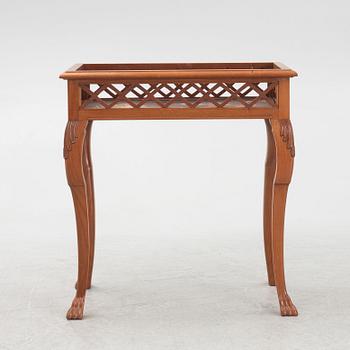 A rococ style flower table, AB Nikolai Bomans Ångsnickeri, Åbo, Finland, first half of the 20th century.