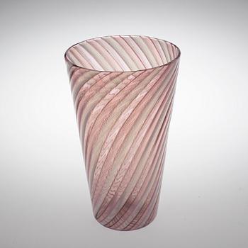 VAS, glas, Venini, Murano, Italien.