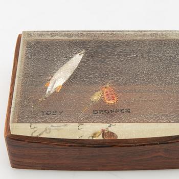 Various fishing lures, approx. 24 pcs, Abu, late 20th century.