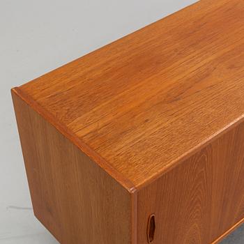 A teak sideboard deigned by Nils Jonsson for Hugo Troeds Bjärum, second half of the 20th century.