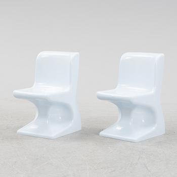 Patrick Gingembre, barnstolar, ett par, Selap, Frankrike, 1970-tal.