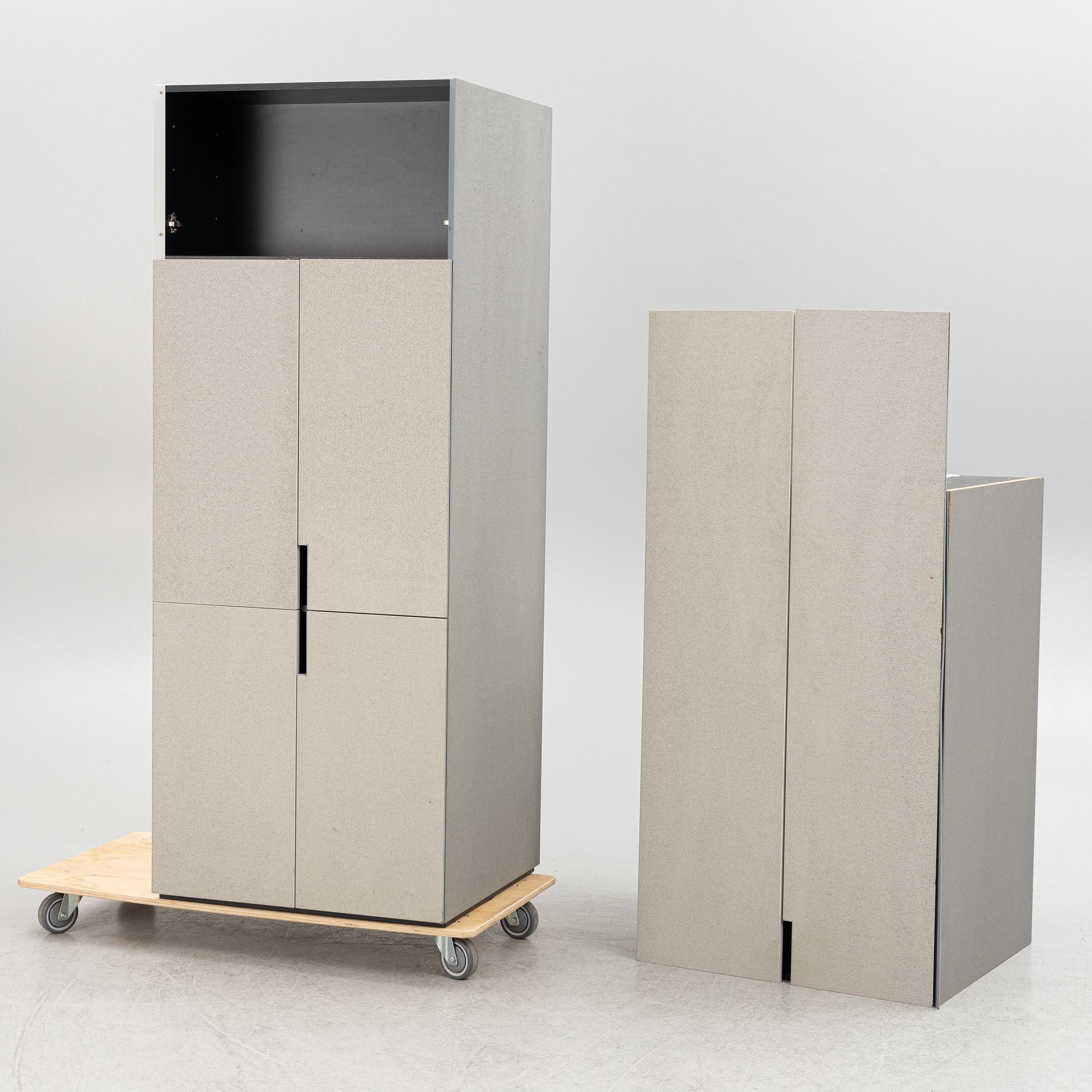 Unique clothes cabinet specially designed by Janni Kristoffersen.