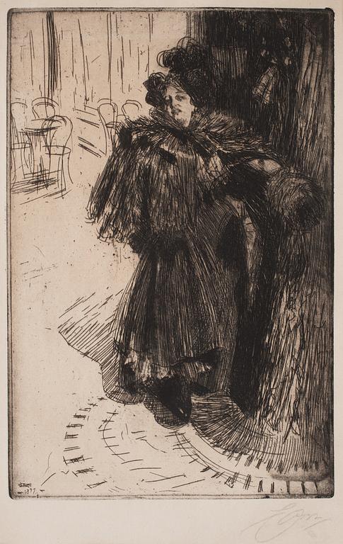 Anders Zorn, "Natteffekt III".