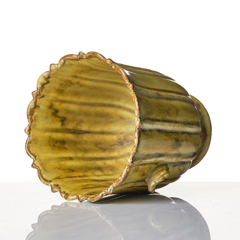 Wilhelm Kåge, a stoneware jar, Gustavsberg 1930.