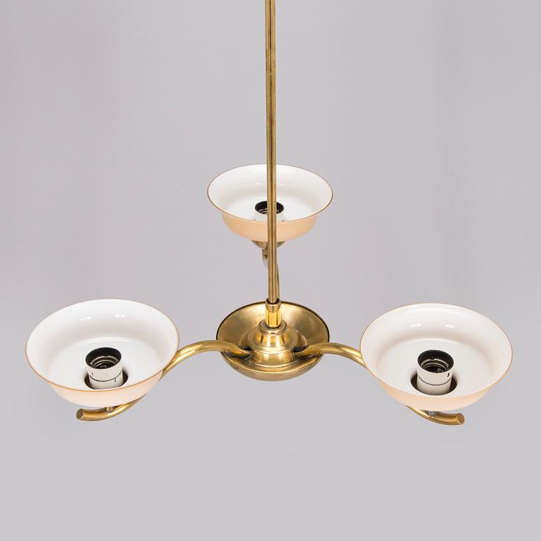 Paavo Tynell, taklampa modell 1411/3 Taito, 1930-tal.