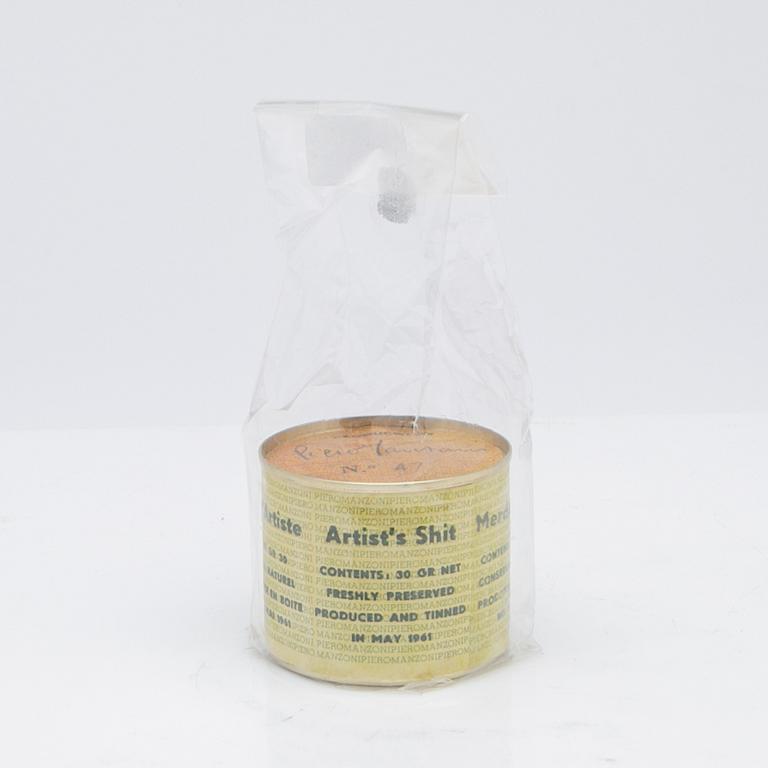 Piero Manzoni, skulptur, "Artist's Shit", utgiven av Piero Manzoni Foundation, Italien, 2013.