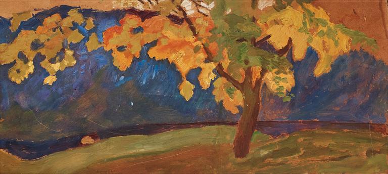Helmer Osslund, "Höst i Älvdalen".