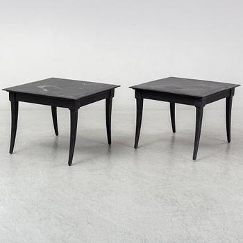 A pair of Restoraiton Hardware side tables, 21st Century.