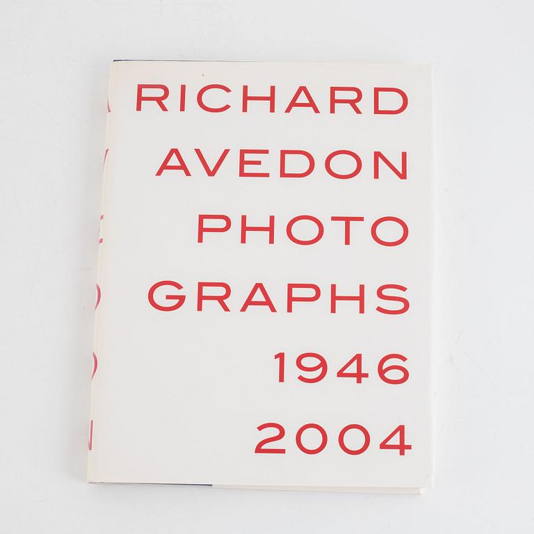 Richard Avedon, photo books, four volumes.