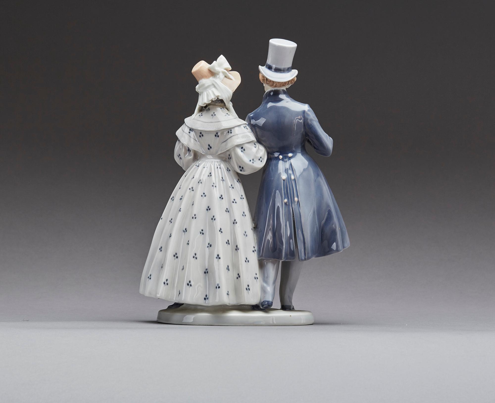 FIGURGRUPP, Royal Copenhagen, porslin, 1900-tal.