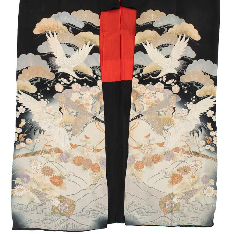 A Japanese kimono, 20th Century.