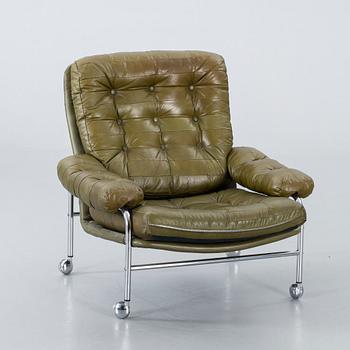 AN ARMCHAIR FROM ULFERTS TIBRO, SWEDEN, 1960/70'S.