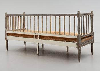 SOFFA, gustaviansk, sent 1700-tal.