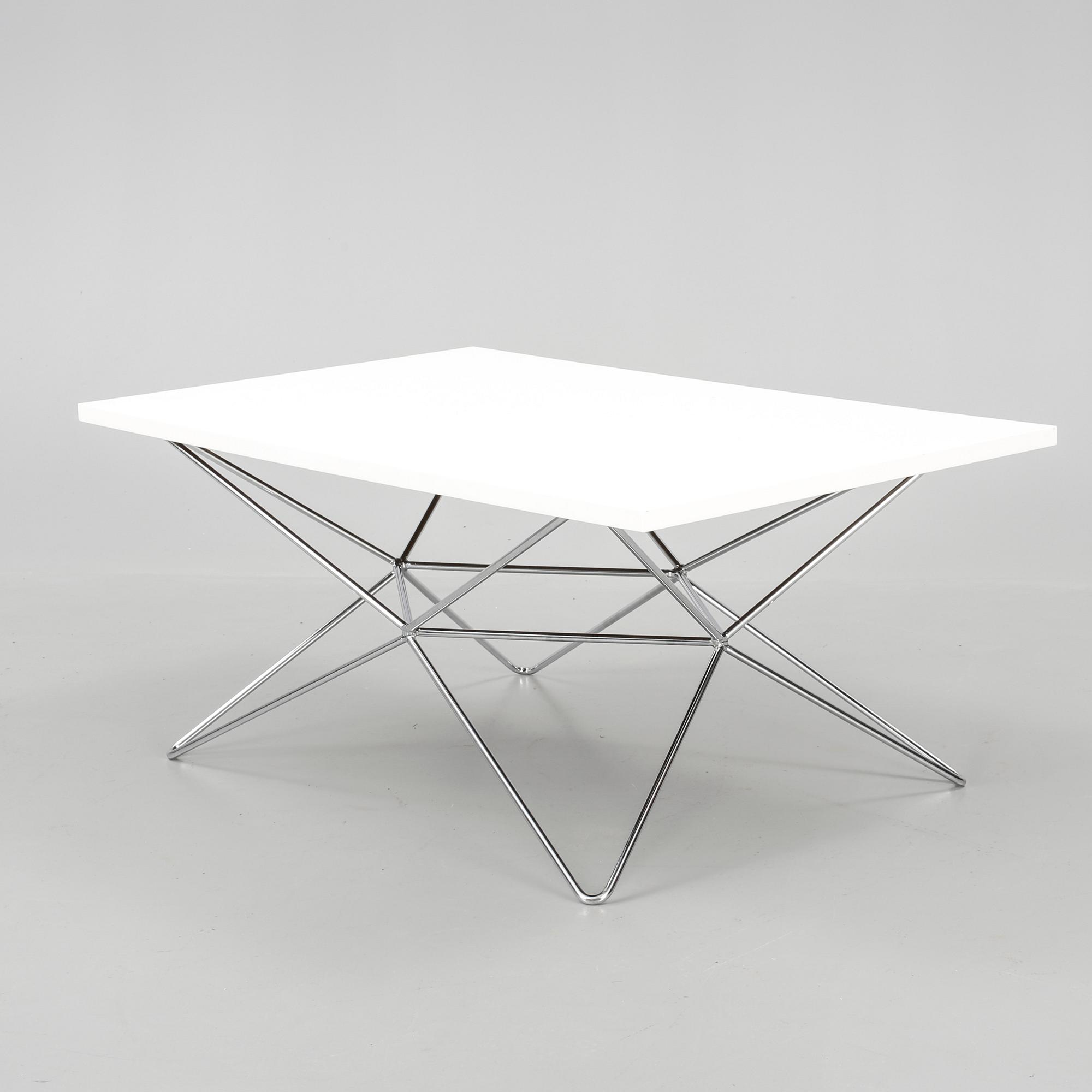 BORD/SOFFBORD/STÅBORD. Modell A2 "Trehöjdsbordet", Bengt Johan Gullberg. 1950-tal.