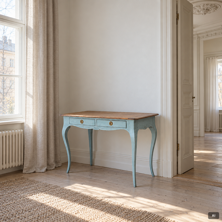 Table, Rococo style, 20th century.