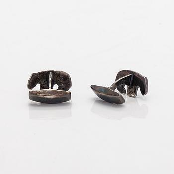 Kalevala Koru, cufflinks, 2 pairs, silver.