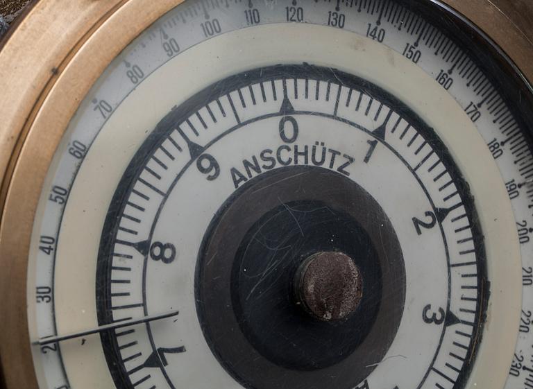 KOMPASS, Anschütz & Co, 1900-tal.