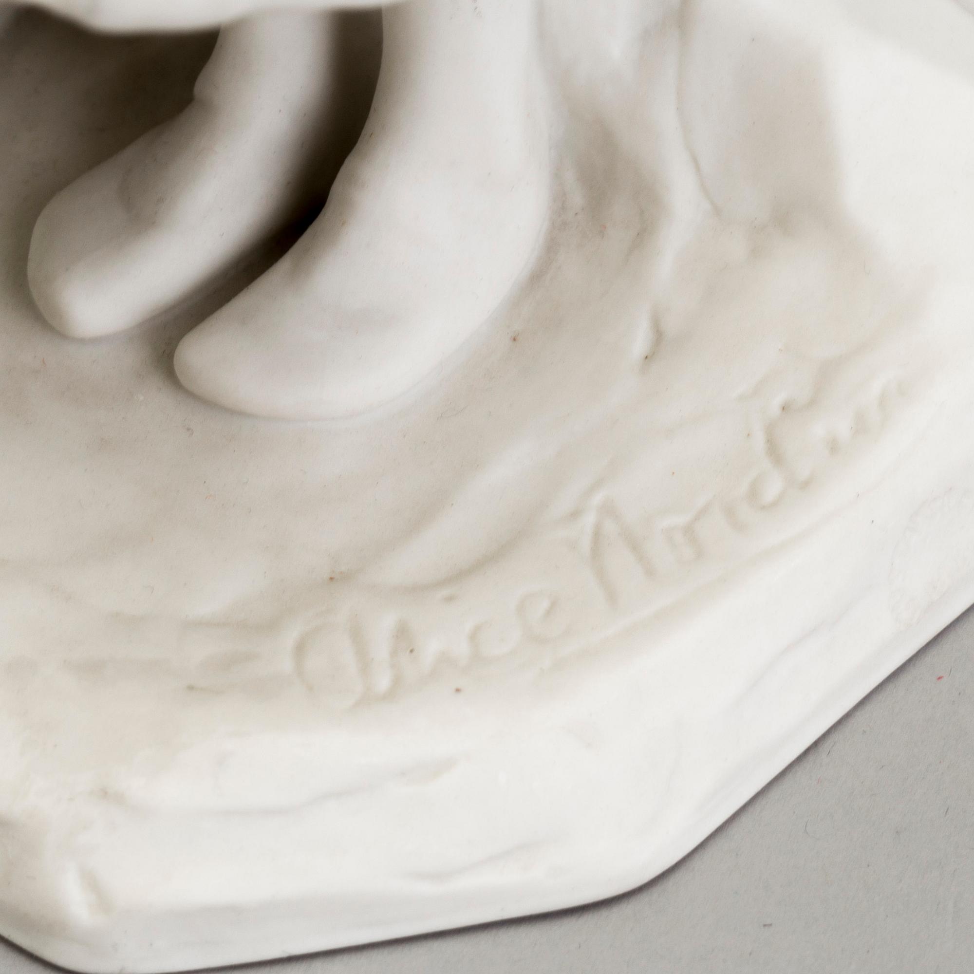 ALICE NORDIN, TWO PARIAN GROUPS, Gustavsberg 1918 and 1923.