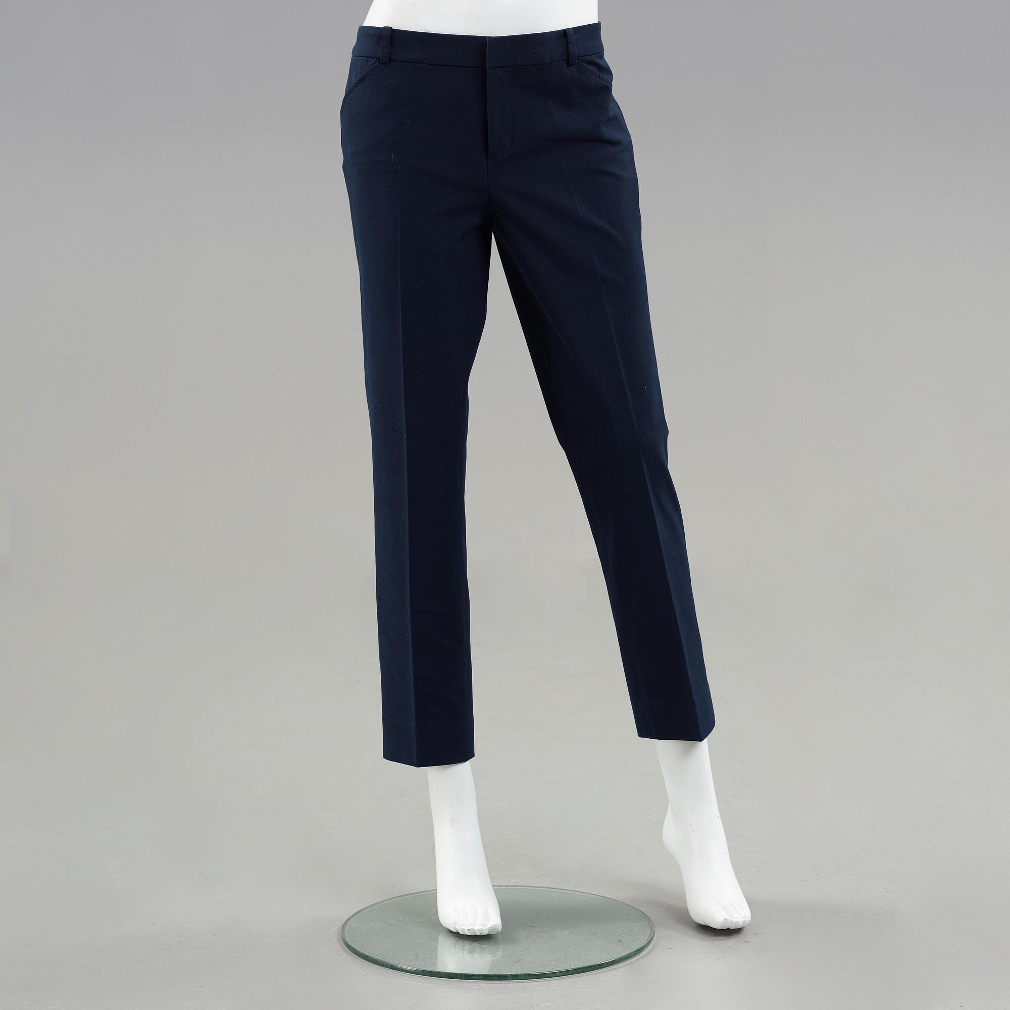 Two pair of trousers by ralph Lauren.
